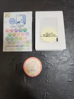 ディズニー　20周年　カラフルハピネス　リーナベル　ワッペン