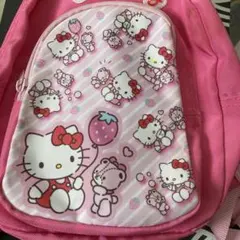平成レトロ ハローキティ ピンクリュック 美品