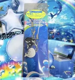 鴨川シーワールド　豆エポシャチ＆ベルーガ　ペアストラップ