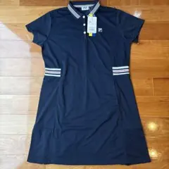 【新品タグ付き】FILA ポロワンピース LL