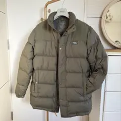 か*て様 美品L.L.Bean 撥水ダウンジャケット XL オリーブグリーン　メ