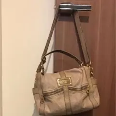 マークバイMMJ/2wayショルダーバッググレージュ（即購入OK！値下げ交渉可)