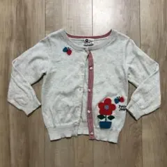 Petit jam お花カーディガン 90サイズ