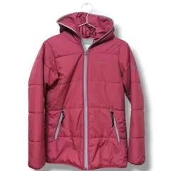 【AIGLE】中綿ジャケット　フード付き　アウター　ジップアップ　Mサイズ