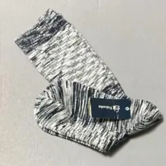 fukuske ソックス ブラック ホワイト 靴下 福助