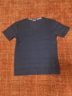 NICOLE CLUB FOR MEN Vネック Tシャツ ブラック Mサイズのサムネイル
