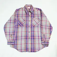 70s ビッグマック BigMac ヘビーネル ビンテージネルシャツ