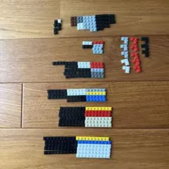 LEGOプレート1列&L字セット(合計104パーツ