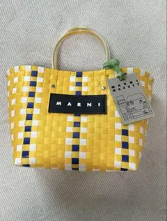♡ありがとうSALE！【美品】MARNI MARKET　かごバッグ MARNI マルニ バッグ ピクニック フラワーカフェ トートバッグ