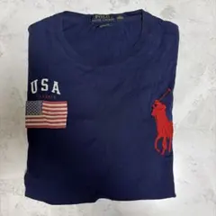 Polo Ralph Lauren USA Tシャツ ネイビーのサムネイル