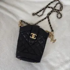 CHANEL シャネル ノベルティ キルティング2way ショルダーバッグ
