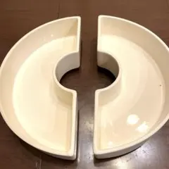変形花器　２個セットのサムネイル