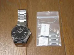 セイコー セイコーセレクション ソーラー クオーツ 黒文字盤 SBPX147