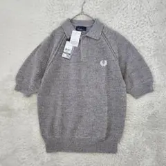 新品✨EDIFICE ×Fred perry 別注コラボ サマーニットポロシャツ