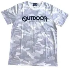OUTDOOR PRODUCTS カモフラ柄 Tシャツ ホワイト　LLのサムネイル