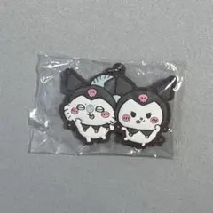 ちいかわ×サンリオ　なかよしラバーマスコット　モモンガ　クロミ