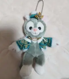 ダッフィーフレンズ　ジェラトーニぬいぐるみバッジ