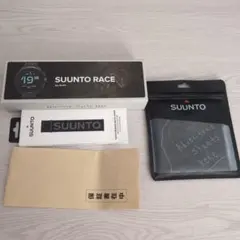 【保証書付】SUUNTO RACE ブラック 本体とストラップ