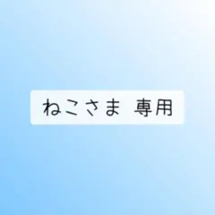 ねこさま 専用