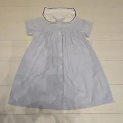 Combi mini 半袖 ワンピース セーラーストライプ 120cmのサムネイル