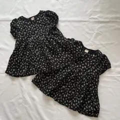 petit main(プティマイン) 半袖チュニック 110 2着セット 双子