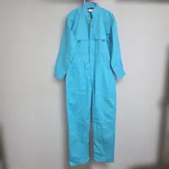 SOWA9000つなぎ、オーバーオール スカイブルー、男女兼用Mサイズ