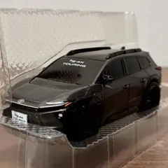 トヨタ bZ4X TOURING プルバックカー ミニカー クリスタルブラック