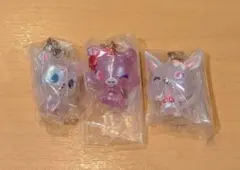 ジュエルペット　めじるしアクセサリー　ラブラ、ガーネット、ルビー