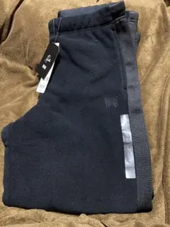 新品 フリースワイドパンツ ニードルズ　ユニクロ Lサイズ ブラック