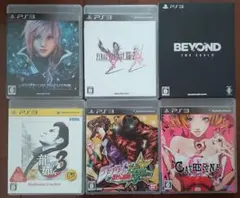 PS3 ゲームセット キャサリン ファイナルファンタジー　龍が如く　ジョジョ