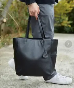 【値下げ相談可】green label relaxing レザー トートバッグ