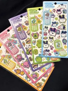 たまごっち 平成はっぴーフォン シール 5点セット 国内正規品