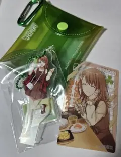 花里みのり マルチポーチ アクリルスタンド カード スシローコラボ