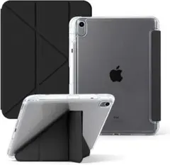 【新品】iPad ケース 多角度調整可能な三角形スタンド 横置＆縦置 極薄 軽量