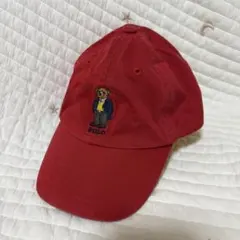 POLO by RALPH LAUREN ポロベア　赤 キャップ RL13