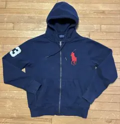ポロ ラルフローレン　ビッグポニー ジップアップ パーカー