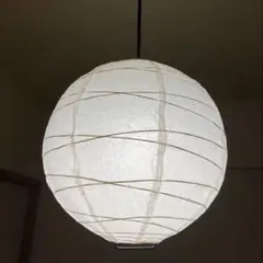 和紙製球形ペンダントライト