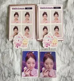 NiziU リオ　ステッカーセット　ハッピードロー　トレカ