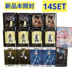 最新プライズフィギュアまとめ売り-ドラゴンボール ロックマン 桜ミク リムル 他