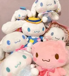 《新品》シナモン サンリオ ぬいぐるみ まとめ売り レア ピンク 大特価