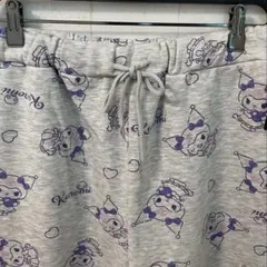산리오 쿠로미 裏起毛ルームパンツ