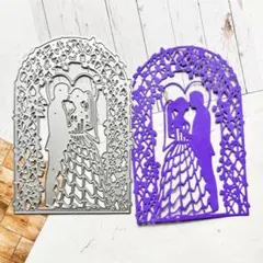 【811】カッティングダイ　ウェディング　結婚　結婚式