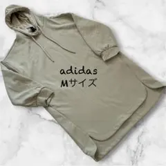 【SALE中】レディース淡いピスタチオ色フードパーカー ワンピースM