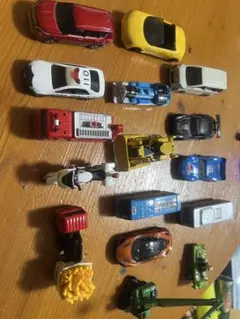 ミニカー 20台セット 消防車・スポーツカーなど