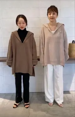 セーラーカラー ニット