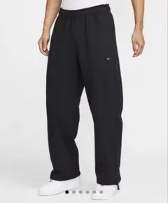 【未使用】ナイキ ソロ スウッシュ　メンズ フリース オープンヘム パンツ