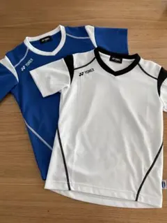 YONEX Vネック スポーツシャツ 2枚セット　J130 ベリークールのサムネイル