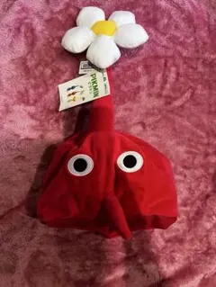赤ピクミンなりきり帽子タグ付きコスプレアミューズ景品のサムネイル