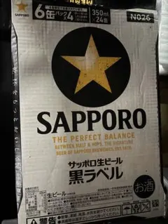 【早い者勝ち】サッポロ生ビール 黒ラベル 350ml×24缶 2ケースのサムネイル