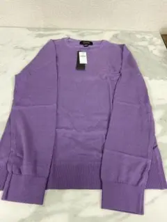 ＃【新品未使用】BANANAREPUBLIC レディースロンT Mサイズパープル
